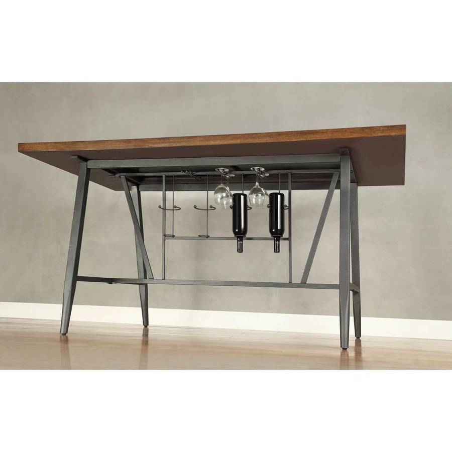 Mack Metal Base Dining Table (Table Only)