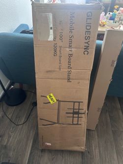 GlideSync mobile smart board stand