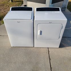 FREE DELIVERY! Large Capacity Whirlpool Washer And Dryer 