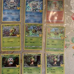 Pokemon McDonald’s 25th Anniversary Cards