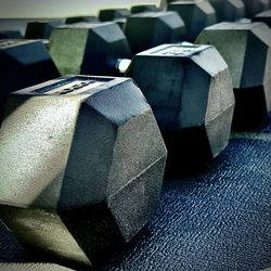 Rogue Fitness Hex Dumbbell Set 5-50 (550 LBs)