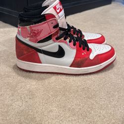 Air Jordan One High “Spiderman Into The Spiderverse” Size Mens 10 WITH BOX