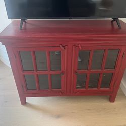 Crate And Barrel  Tv Stand 