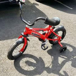 Schwinn Petunia and Grit Bike, 12 Inch Bike for Kids Ages 2-4, Orange, 