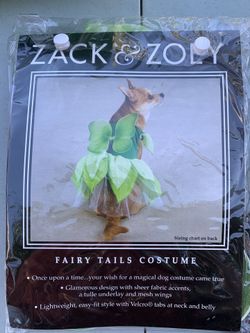 Dog Tinker bell Costume 