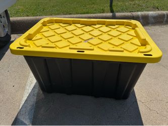 HDX 27 Gallon Storage Tote