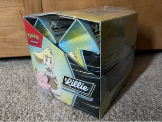 Pokemon Lillie premium tournament collection display