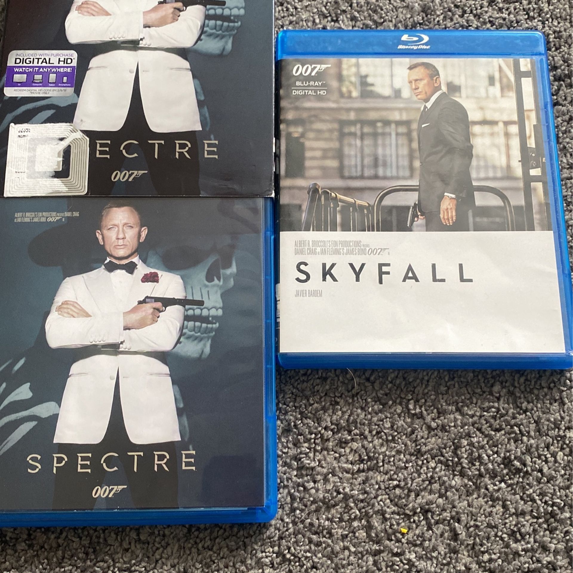 Spectre And Sky fall 007 Movies