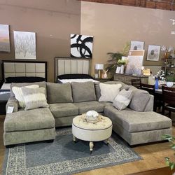 Sectional Double Chaise