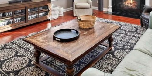 Arhaus Ellington Wood Coffee Table