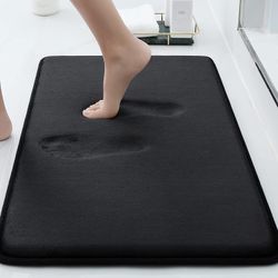 Bath Mat Super Soft Absorbent Bathroom Rugs Mèmòry Fòäm Non Slip Runner
