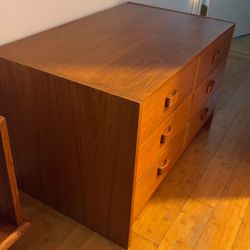 Danish/mid-century - Domino Mobler Night Stand/side Table/component