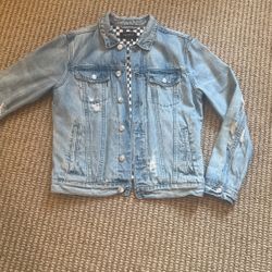 Pacsun Jean Jacket, Lined. Size Medium