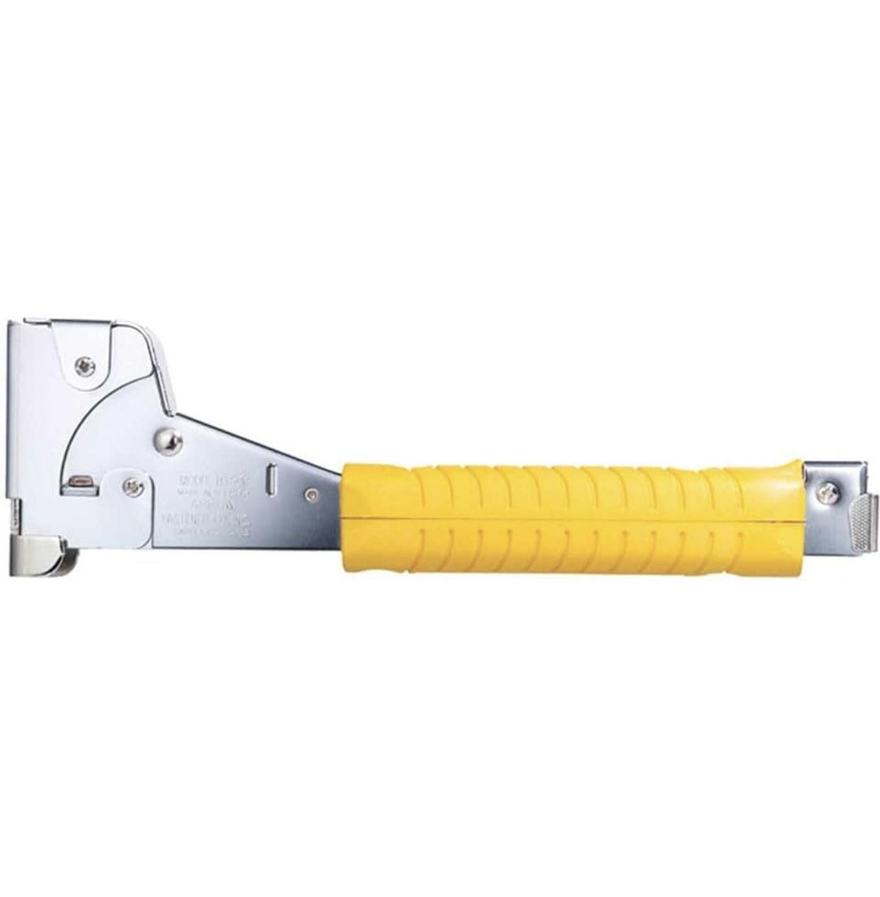 Arrow HT50 Heavy Duty Hammer Tacker, Chromed-Steel Manual Stapler with Sure-Grip Handle, Dual-Capacity Rear-Load Magazine, Fits 5/16", 3/8", or 1/2"