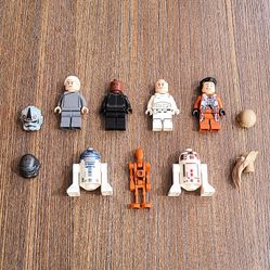 11 PC Star Wars Lego Minifigure Lot
