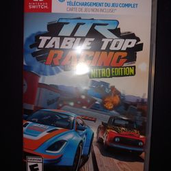 NINTENDO SWITCH TABLE TOP RACING NiTRO EDITION