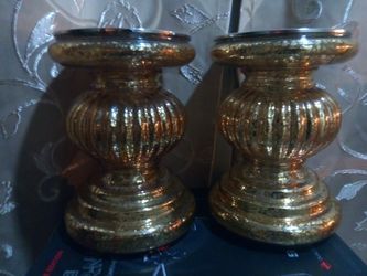 beautiful glass candle holders a light up