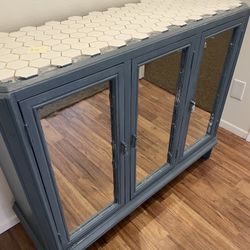 Cabinet storage sideboard, buffet, shabby chic