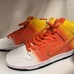 Sweet Tooth Candy Corn SB High Dunk Size 8.5