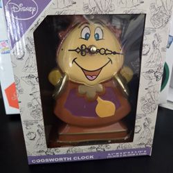 
🕰️ Disney Cogsworth Clock – Beauty and the Beast – Brand New in Box