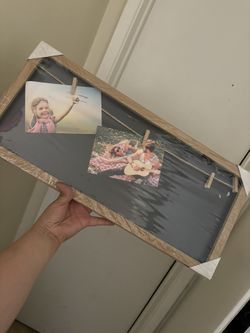 Black Board With Photo Clips