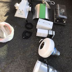 Indoor plant growing set