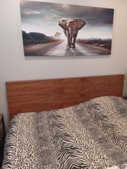 King size,custom, headboard,mattress