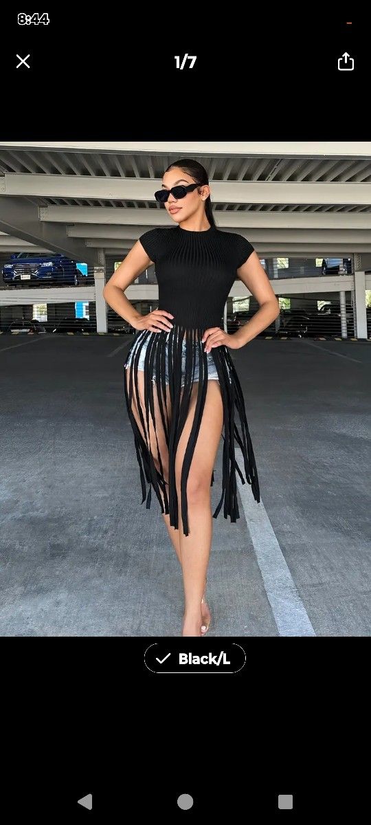 $15 Fringed Top (NEW)