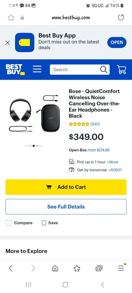 Wireless Headphones - Bose