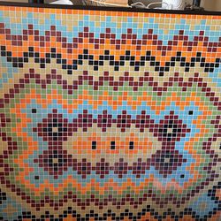 Original Native American Stlye Mosiac Picture