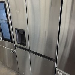 LG side-by-side refrigerator