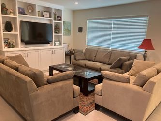 Sofa, Sofa Sleeper &. Love Seat - Excellent Condition/Exceptionally Clean  -  Buy as a set for 1,000 or separately .