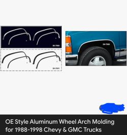 Aluminum wheel molding