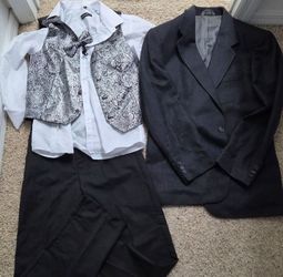 Boys Formal Suit Set with Blazer