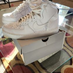 Rare O.G Nike Airforce 1s Triple White High 07s 
