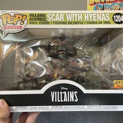 Scar With Hyenas Funko Pop 