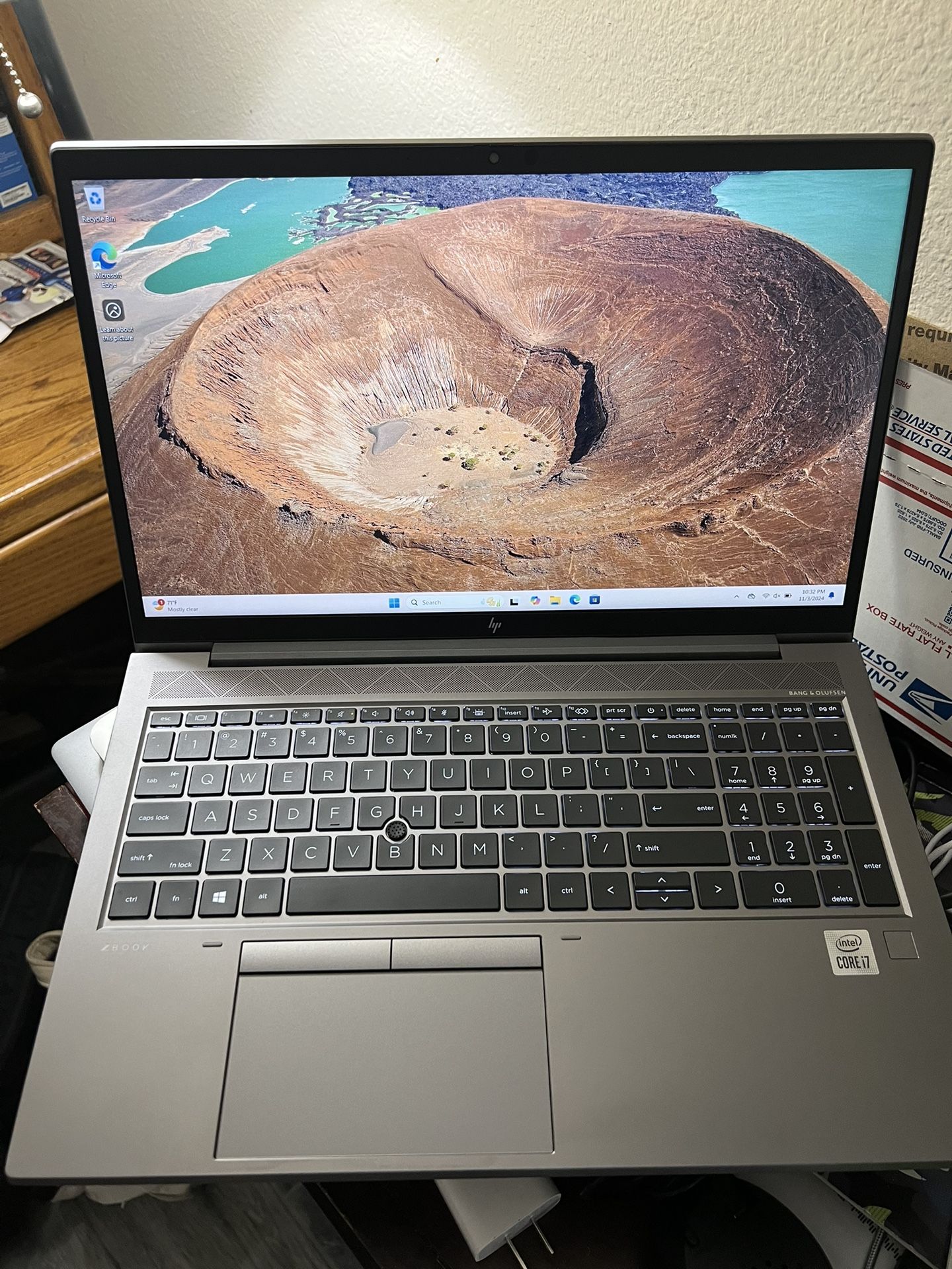 HP ZBOOK FIREFLY 15 G7 Intel i7-10510U 32GB RAM 1TB SSD QUADRO P520 4GB W11P . Laptop is in very good condition except normal wear and tear. Comes wit