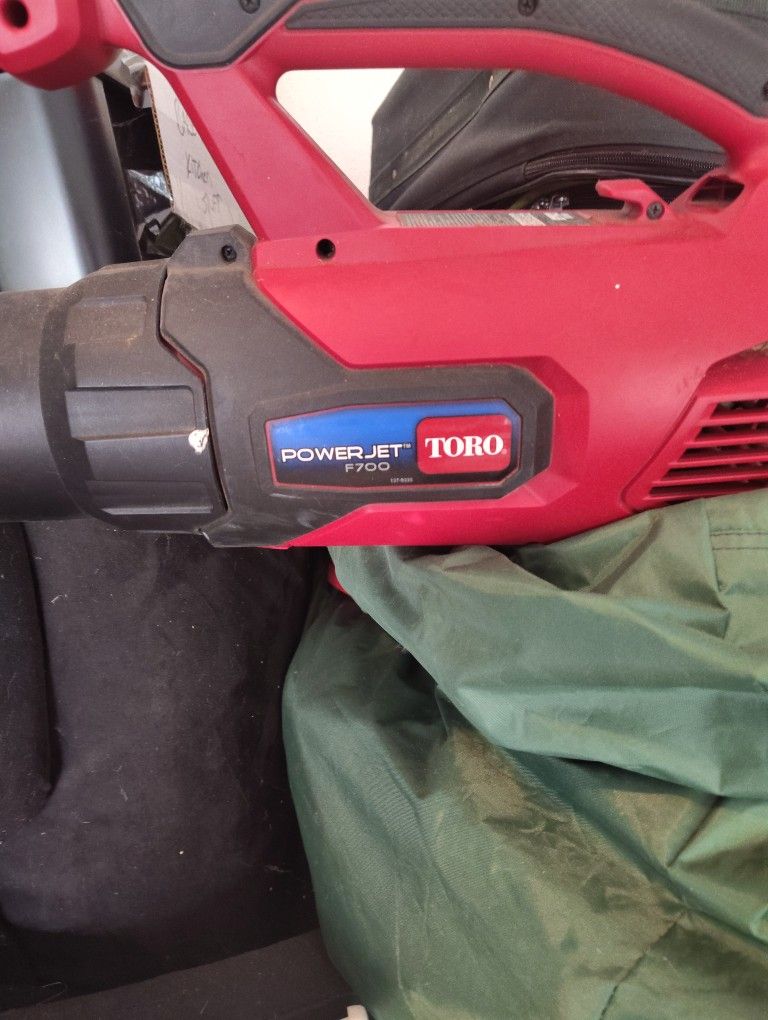 TORO power jet Blower. Plug In . 
