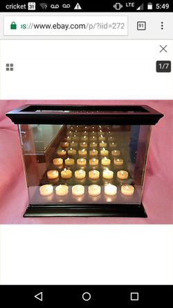 Infinity reflection candle holder PartyLite
