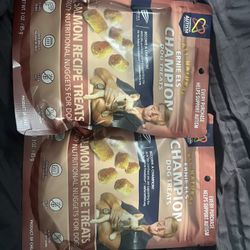 Ernie Els Champion Dog Treats 2 Packages Salmon Recipe 