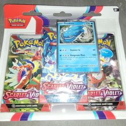 Pokemon Scarlet & Violet 3 Pack Booster