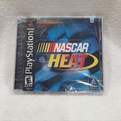 PS1 NASCAR Heat NEW factory sealed Sony Playstation 1 System Brand New Mint SIB