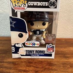 Tony Romo Cowboys Funko Pop 66 - NEW IN BOX