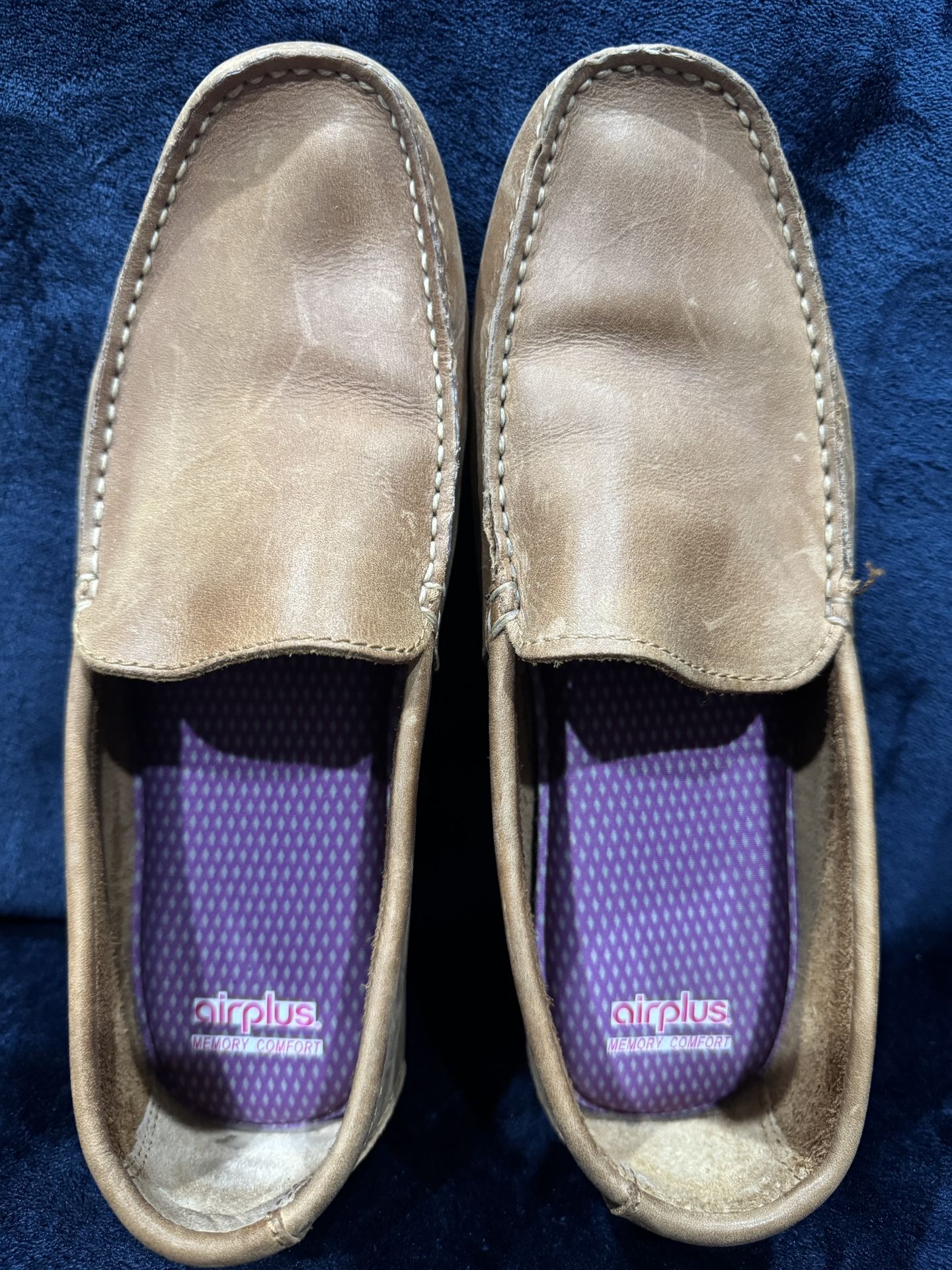 SPERRY TOP-SIDER leather loafers With Memory Foam Insoles - Worn Only Once