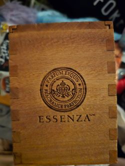 Essenza Decorative Dovetail Wood Box, See 2nd pic