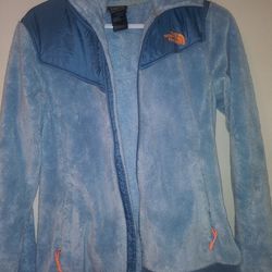 Women's Small Light Blue North Face Jacket