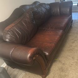 Leather Couch