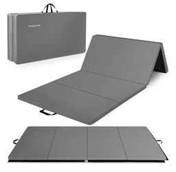 BalanceFrom 10x4 Feet 4-Panel Folding Gymnastics Mat