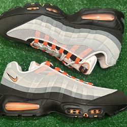 Brand New Nike Air Max 95 2025 Big Bubble Bright Mandarin Size 13 With Original Box (Have Receipt On My Phone) 