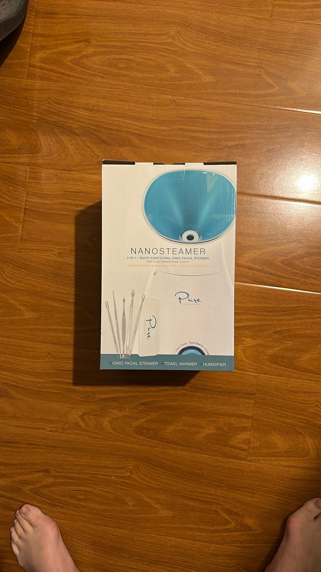 Nano face Steamer 3 In 1. Multi Functional Ionic Facial Steamer